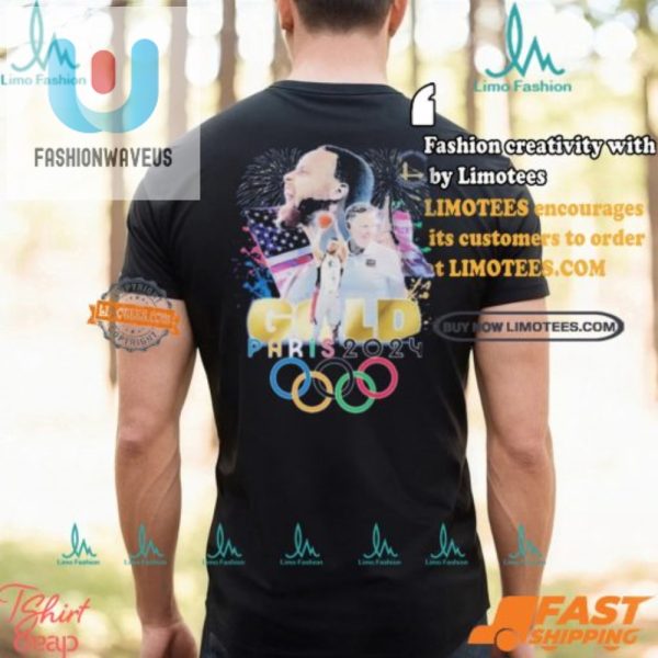 Get Laughs Style Currys Gold Paris 2024 Tee fashionwaveus 1 1