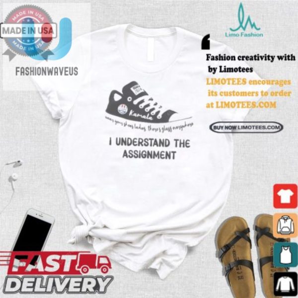 Funny I Understand The Assignment Glass Shoes Tshirt fashionwaveus 1