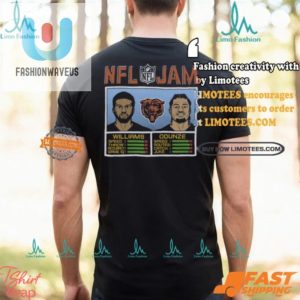 Score Big Laughs Nfl Jam Bears Williams Odunze Tee fashionwaveus 1 1