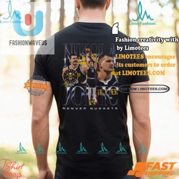 Score Big Laughs Jokic Nuggets Vintage Tee For Fans fashionwaveus 1 2