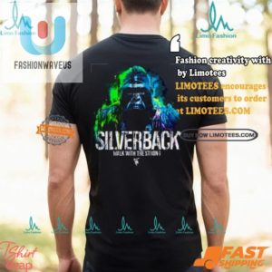 Funny Silverback Walk With Strong Fury Tshirt Unique Bold fashionwaveus 1 2