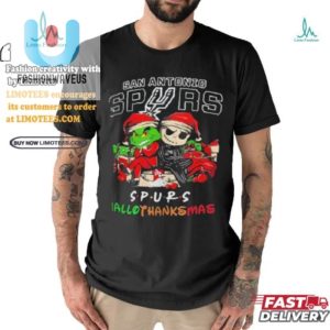 Humorous Grinch Jack Spurs Hallothanksmas Shirt Limited fashionwaveus 1 3