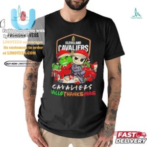 Funny Grinch Jack Cavs Thanksgiving Shirt Hallothanksmas Fun fashionwaveus 1 3