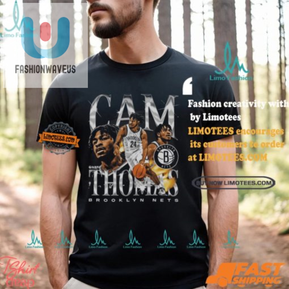 Score Big Laughs Cam Thomas Nets Vintage Tee fashionwaveus 1