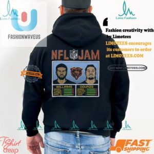 Bear Down Get Your Hilarious Williams Odunze Nfl Jam Tee fashionwaveus 1 2