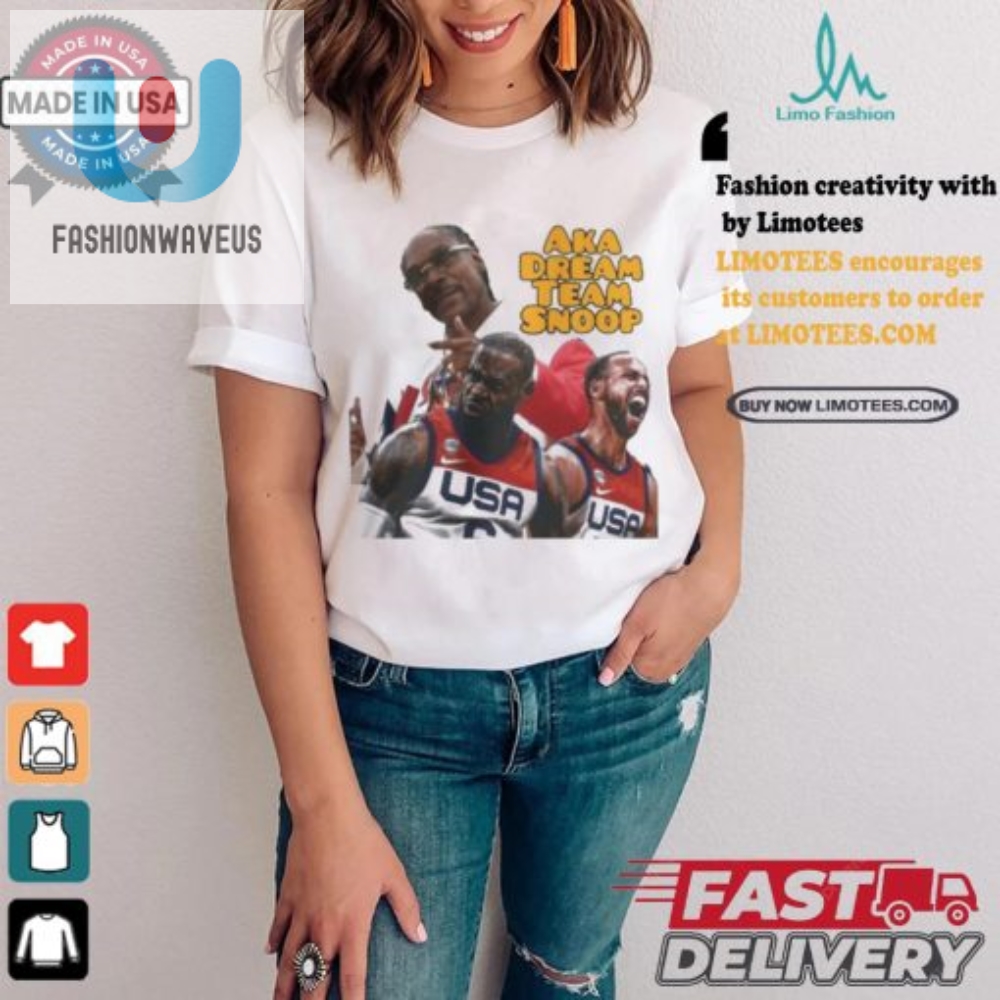 Get Your Dream Team Snoop Paris 2024 Shirt  Funny  Unique