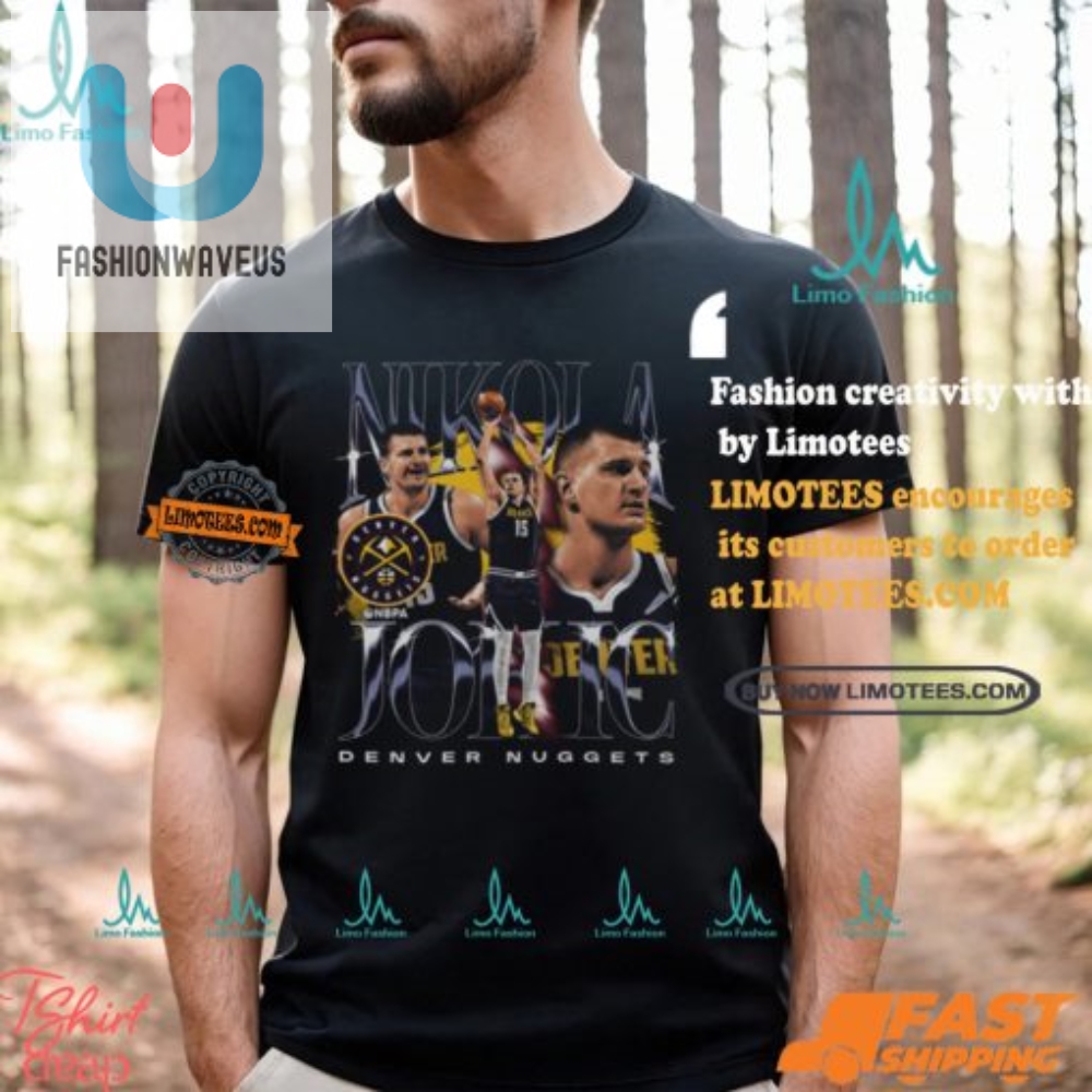 Score Laughs With Nikola Jokic Vintage Nuggets Tee fashionwaveus 1