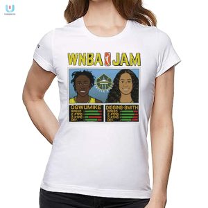 Rock The Court Funny Wnba Jam Storm Shirt Ogwumike Digginssmith fashionwaveus 1 1