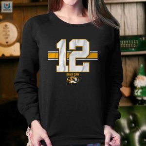 Score Big In Style Mizzous Brady Cook 12 Shirt Roar fashionwaveus 1 3