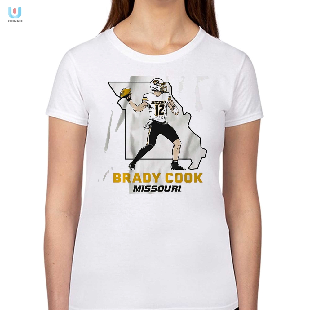 Score Big With The Quirky Brady Cook Mizzou Star Shirt