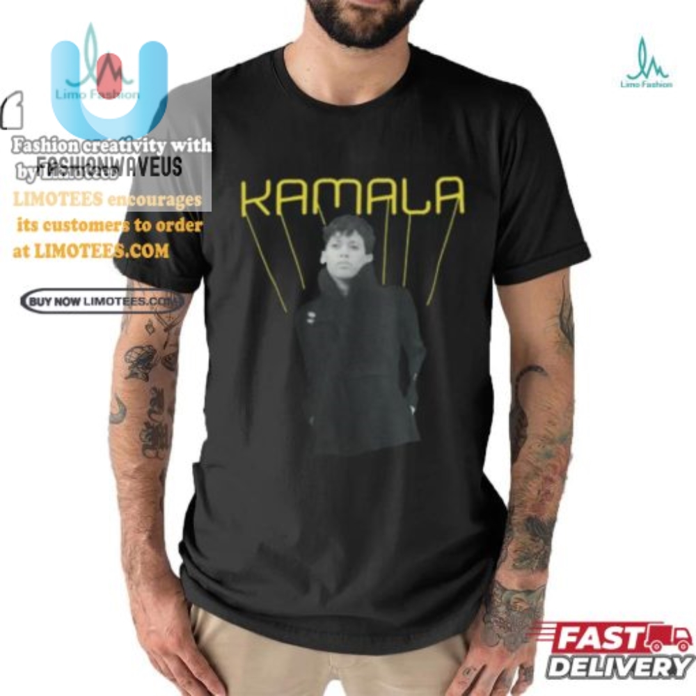 Get Prezready Hilarious Kamala Silk Press Shirt