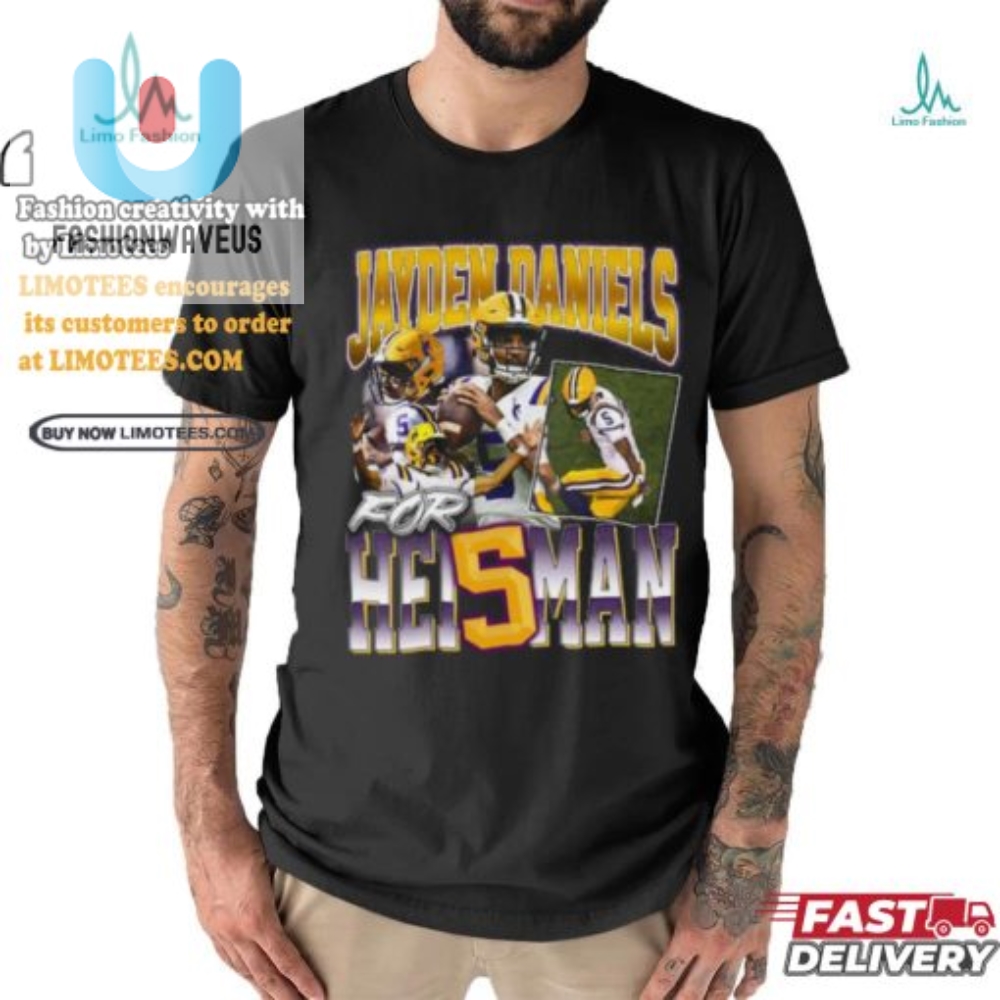 Jayden Daniels Heisman Hopes Hilarious Tee