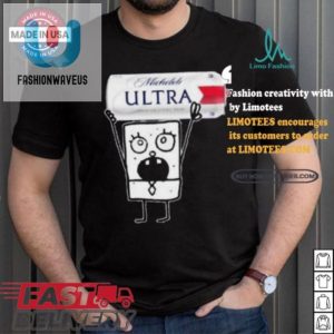 Get Laughs With Doodlebob Michelob Ultra Essential Tee fashionwaveus 1 3