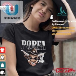 Get Bullish Limited Edition Porfa Bull Black Tee Hilarious fashionwaveus 1 1