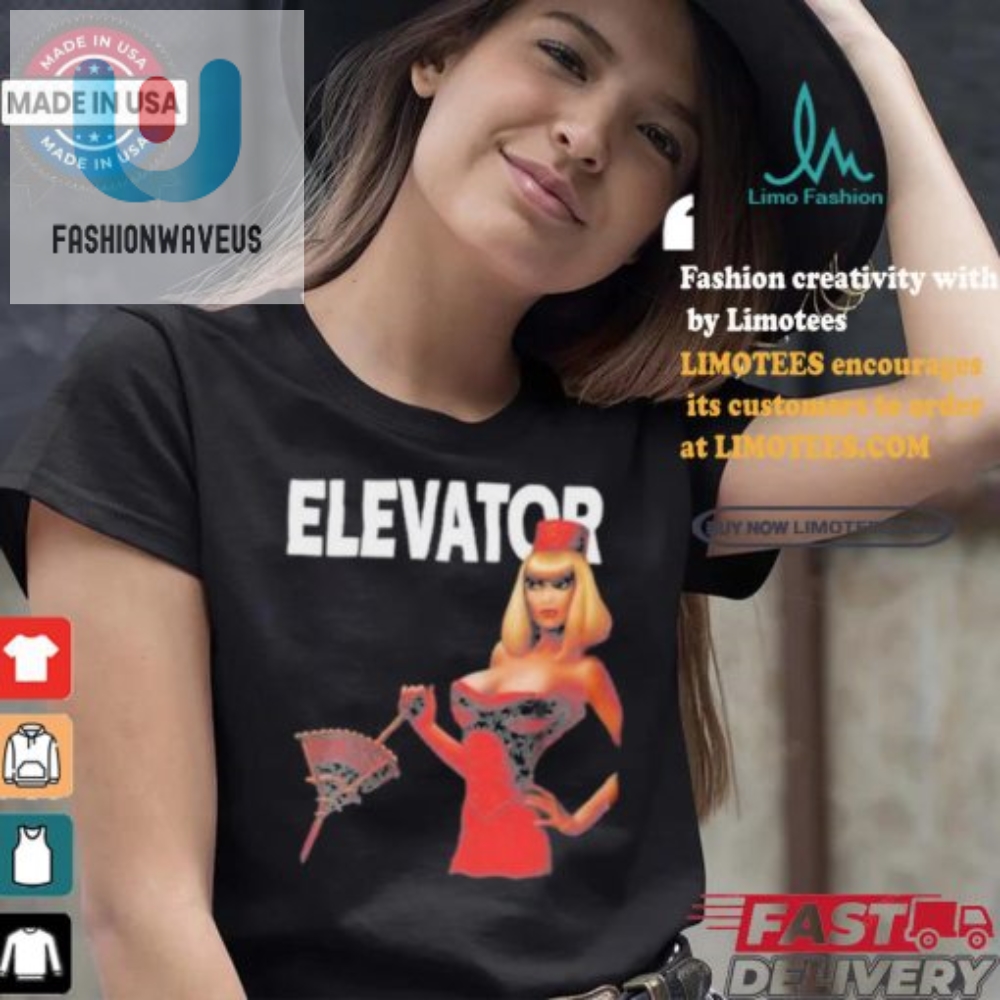 Elevate Your Style Comical Aerosmith Elevator Tee