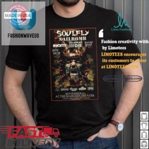 Rock N Lol Get Your Epic Soulfly Nailbomb Shirt Now fashionwaveus 1 3