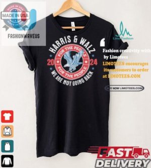 Harris Walz 24 Retro Eagle Tee Vote With Style Smiles fashionwaveus 1 4