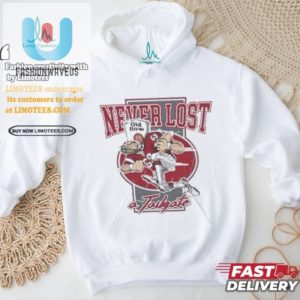 Score Big Laughs With Never Lost A Tailgate Tshirt Old Row fashionwaveus 1 3