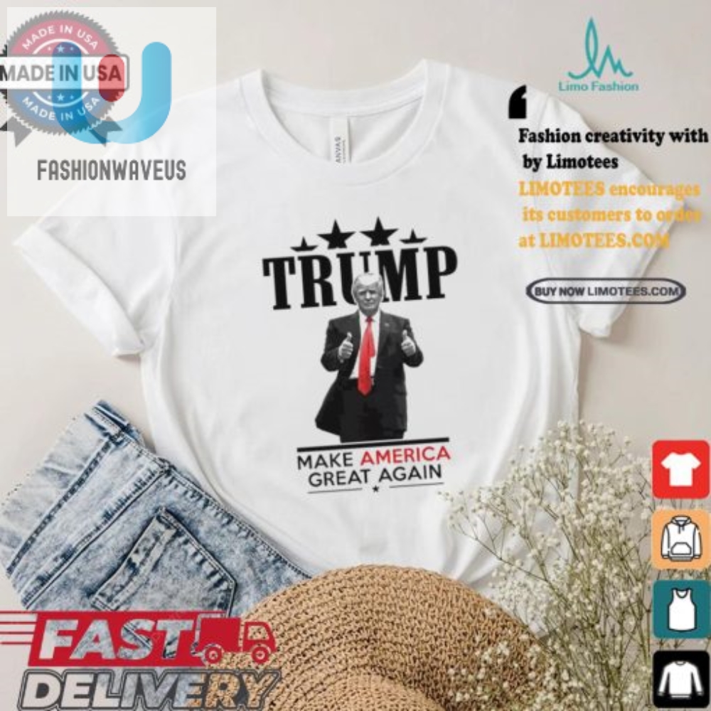 Funny Trump Tshirt Thumbs Up Rally  Unique  Hilarious