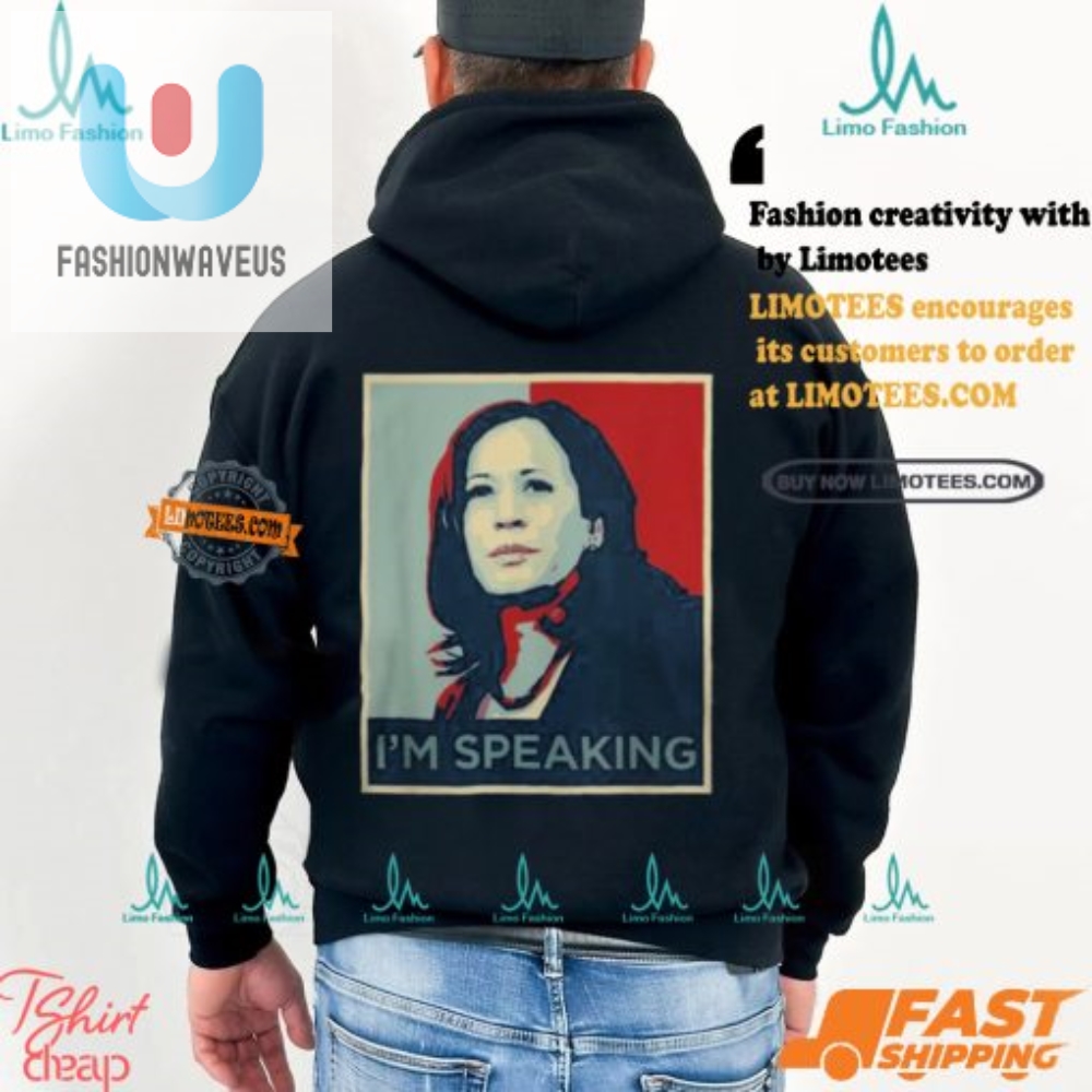 Stephen King X Kamala Harris Im Speaking Shirt  Funny  Unique