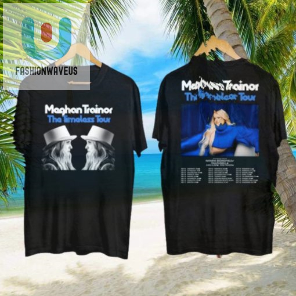 Get Your Own Meghan Trainor Tour Tee  No Time Machine Needed