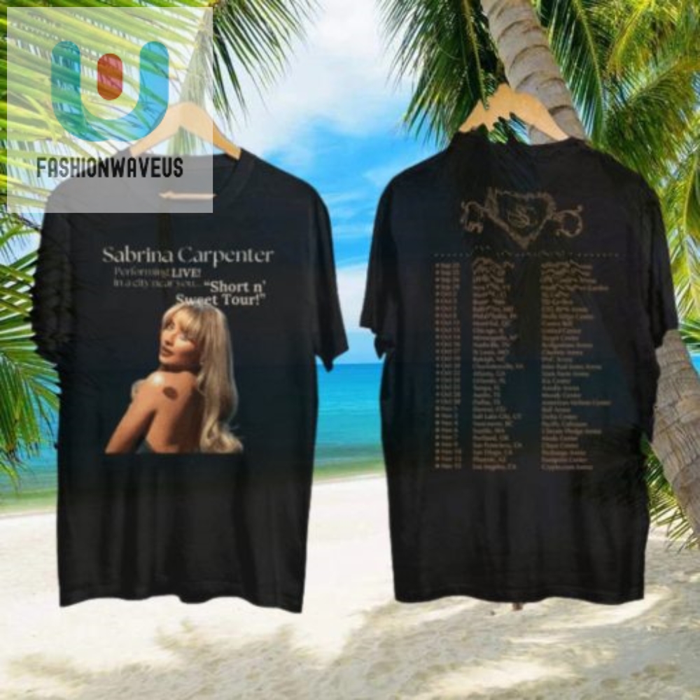 Get Your Laugh On Sabrina Carpenter 2024 Tour Tee