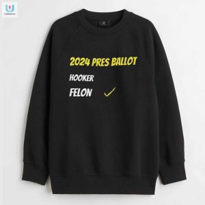 2024 Hooker Felon Shirt Hilarious Election Humor Tee fashionwaveus 1 3