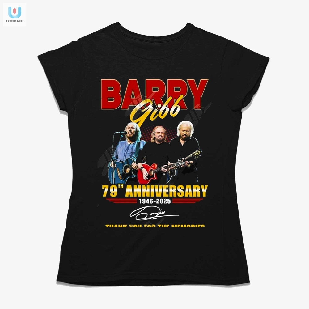 Dance In Style Barry Gibb 79Th Anniversary Tshirt 19462025