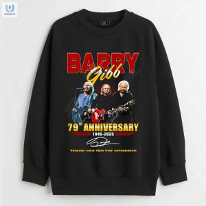 Dance In Style Barry Gibb 79Th Anniversary Tshirt 19462025 fashionwaveus 1 3