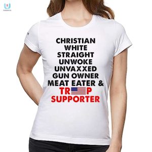 Funny Antiwoke Trump Shirt For Proud Meateating Gun Owners fashionwaveus 1 1