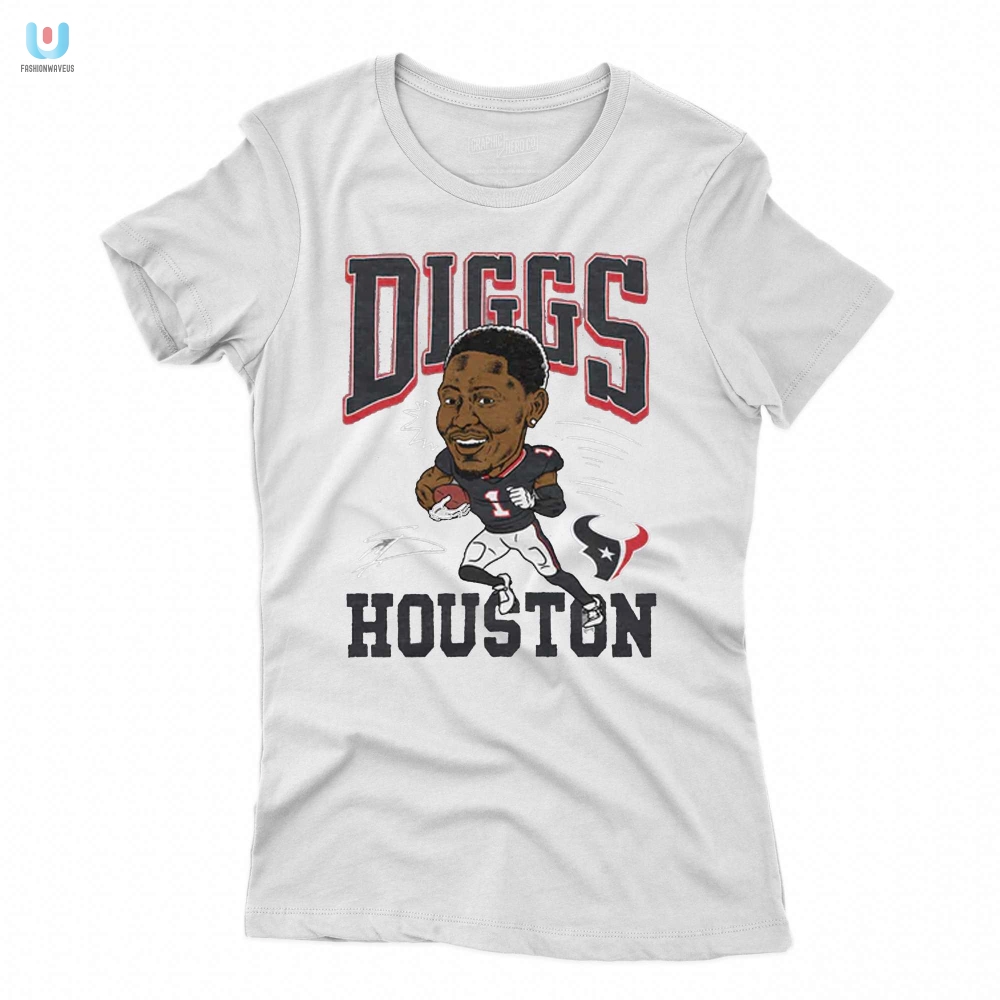 Score Big With Texans Stefon Diggs Funny Signature Shirt