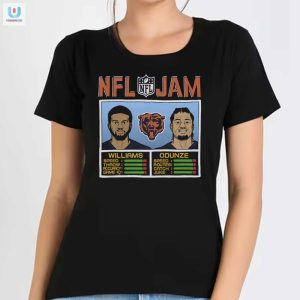 Bears Williams Odunze Shirt Hilarious Nfl Jam Tee fashionwaveus 1 1