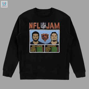 Bears Williams Odunze Shirt Hilarious Nfl Jam Tee fashionwaveus 1 3