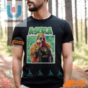 Rock The Quirky Asuka Green Logo Mask Tee Stand Out fashionwaveus 1 1