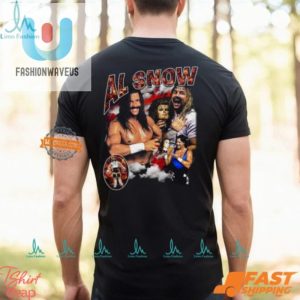 Funny Al Snow With Head Wrestling Tshirt Unique Pose fashionwaveus 1 2