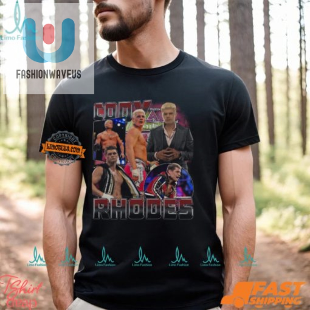 Rock Cody Rhodes Tee Unleash Your Inner Wrestling Fan