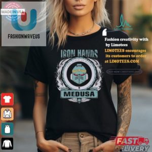 Funny Iron Hands Medusa Shirt Embrace The Flesh Is Weak Joke fashionwaveus 1 1