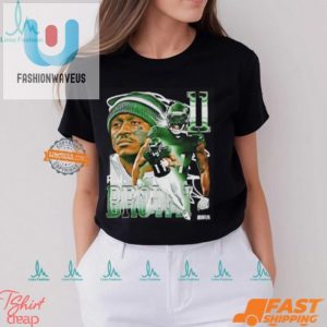 Score Big Funny Vintage Aj Brown 11 Eagles Shirt fashionwaveus 1 1