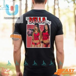 Rock Bella Twins Red Tee Funny Unique Wwe Flair fashionwaveus 1 2