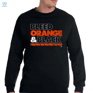 Proudly Bleed Orange Black Hilarious Cincinnati Tee fashionwaveus 1 3