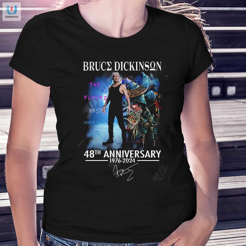 Bruce Dickinson 48Th Anniversary Shirt Rock With Laughter