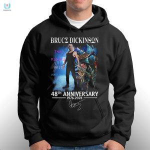 Bruce Dickinson 48Th Anniversary Shirt Rock With Laughter fashionwaveus 1 2