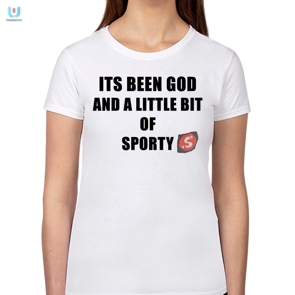 God  Sporty Shirt  Unique Funny  Oneofakind Tee