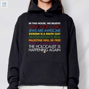 In This House We Believe Shirt Funny Projew Message Tee fashionwaveus 1 2