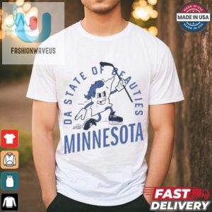 Laugh With Minnesota Quirky State Of Beauties Hockey Tee fashionwaveus 1 1