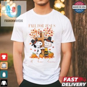 Funny Snoopy Halloween Tee Fall For Jesus Never Leaves fashionwaveus 1 1