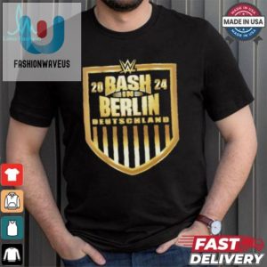 Get Your Laugh On Berlin 2024 Shield Tshirt Stand Out fashionwaveus 1 3