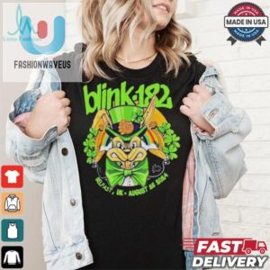 Get Em Early Blink 182 Tour Tshirt Belfast 2024 Laughs fashionwaveus 1 2