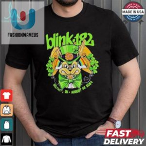 Get Em Early Blink 182 Tour Tshirt Belfast 2024 Laughs fashionwaveus 1 3