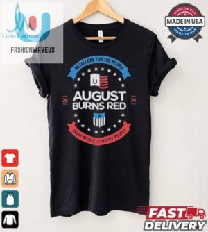 Rock On With August Burns Red Metalcore Tshirt Hilarious Unique fashionwaveus 1 1